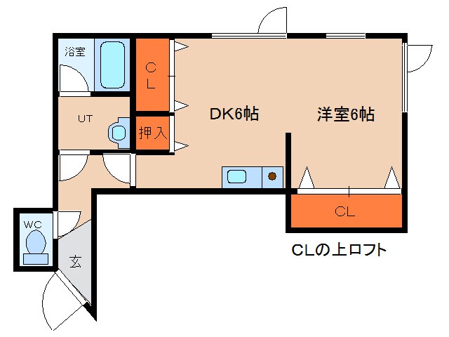間取り図 コーポユウコ