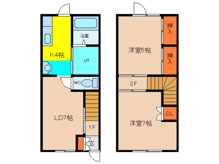 間取図 第１長谷川ハイツ