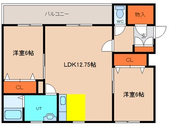 間取図 ラトゥール青柳