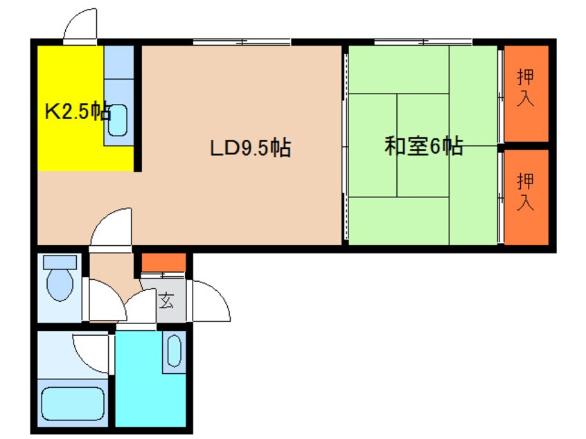 間取図 カントリーハウス