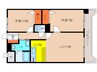 リアライズ函館宝来町 2LDKの間取り