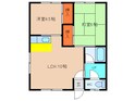 コーポほりうちの間取図