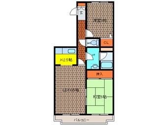 間取図 ヴィラ海岸町