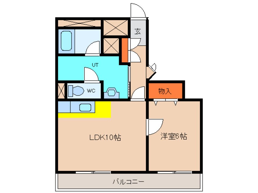 間取図 ジュエルタウン末広