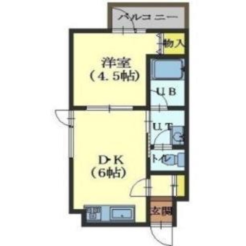 間取図 カトレアハウス