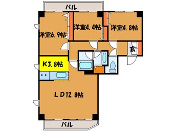 間取図 ガーデンテラス函館