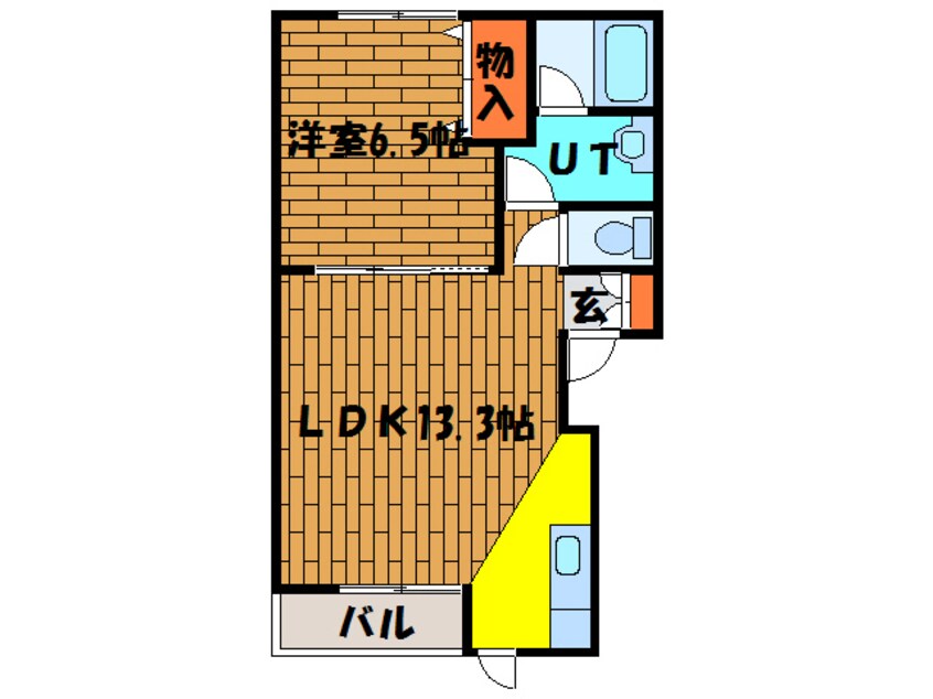 間取図 メゾンＴＥＮＭＡⅡ