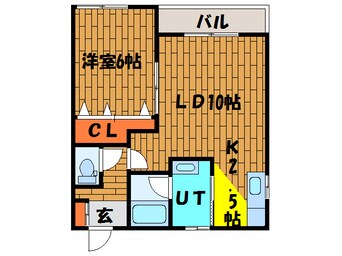 間取図 コーポすみれC棟