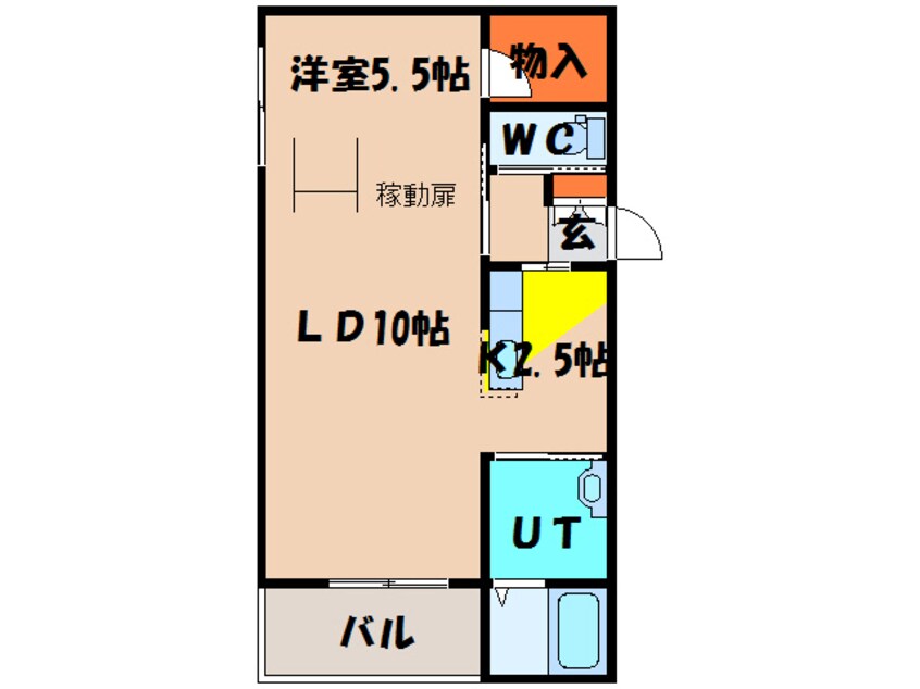 間取図 リコケット