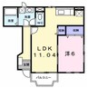 タウン日吉壱番館 1LDKの間取り