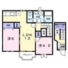 タウン日吉壱番館 2LDKの間取り