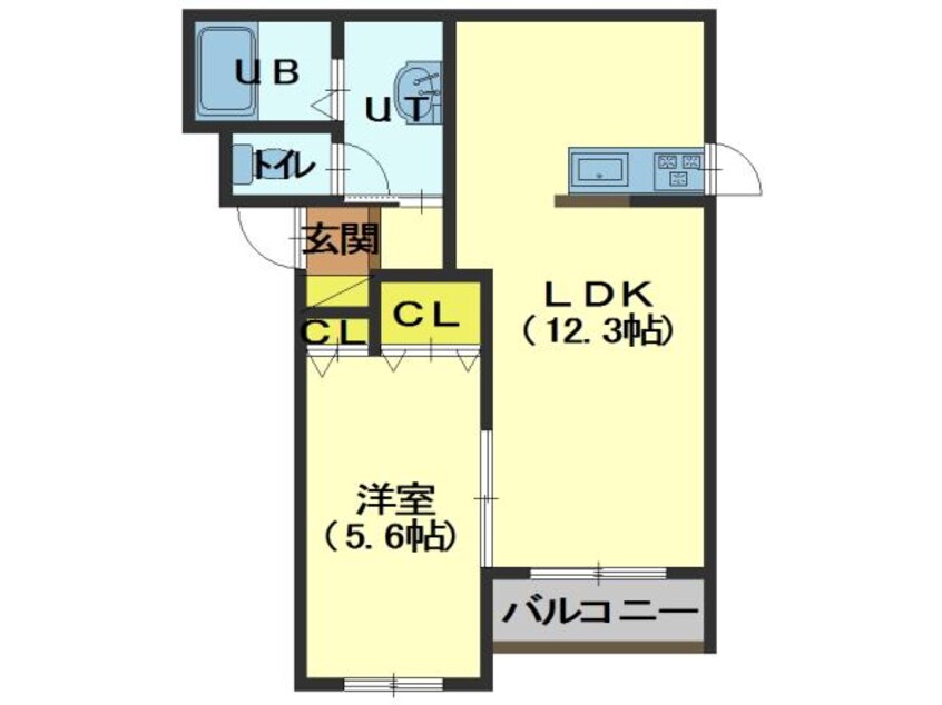 間取図 ネサンス