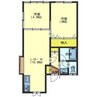 ファミールアプリコット 2LDKの間取り