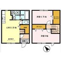 Prime Maison1号館の間取図