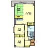 ブルーミィ五稜郭 3LDKの間取り