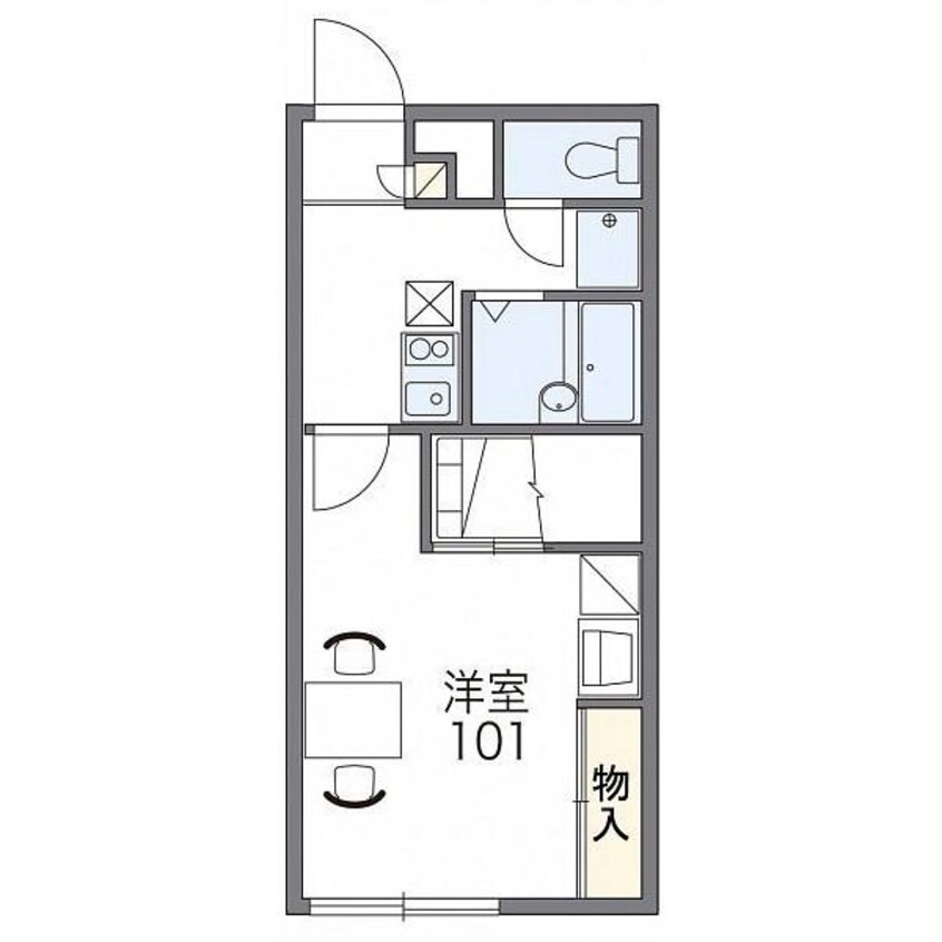 間取図 Forest石川中央