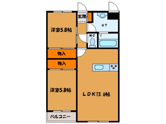 間取図 メゾン・ド・キャルム