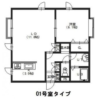 間取図 トゥソレイユ