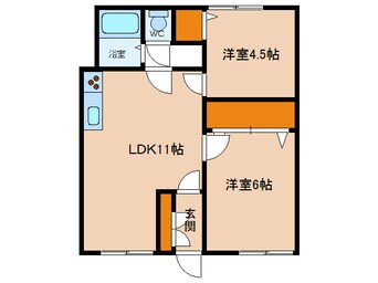 間取図 山崎アパート