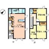 ルピエ・プラージュ 2LDKの間取り
