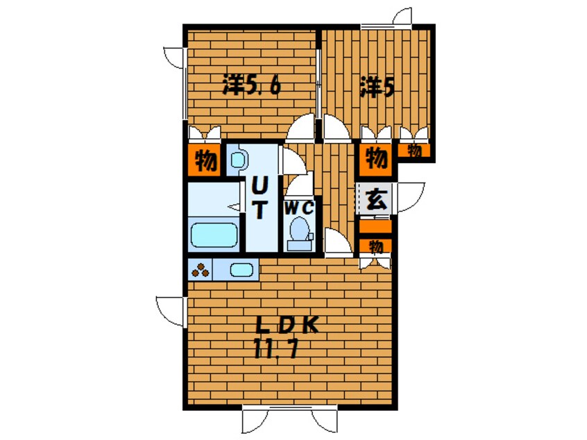 間取図 グリーンハイツ乃木