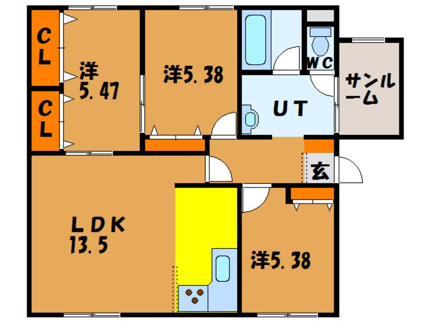 間取図 セントマーク