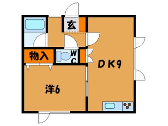 間取図 ローズヒルⅢ