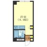 ヴィラシティシュウワ 1Rの間取り