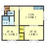 グランドメゾン美原 2LDKの間取り
