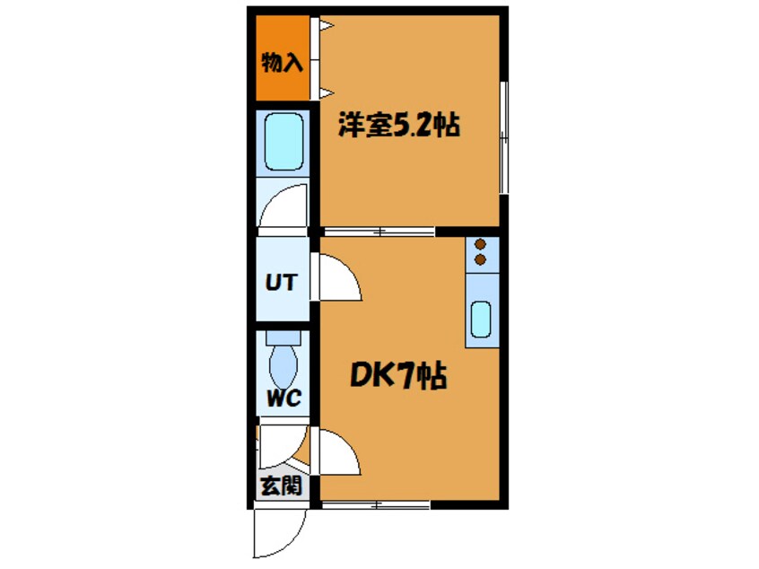 間取図 フレンドリー