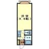 シティマンション 1Rの間取り