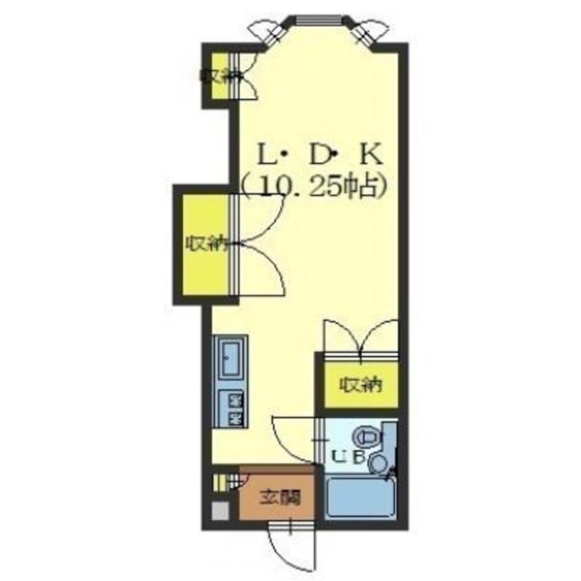 間取図 人見マンション