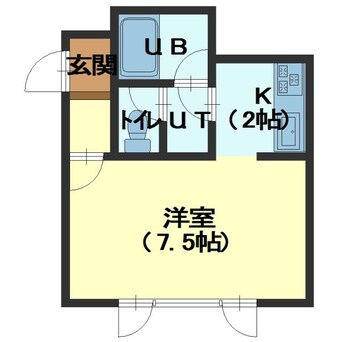 間取図 パステルアヴェニュー港