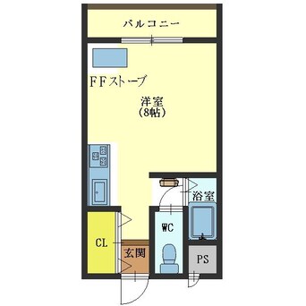 間取図 ダイワハイツ深堀