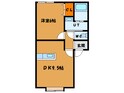 オークヴィラ中道の間取図