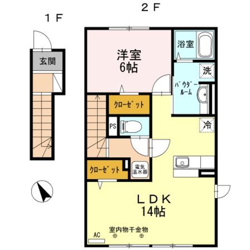 間取図 SunMall駒場