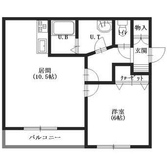 間取図 メゾンパティオ神山