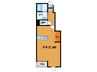 Terrace House 1Kの間取り