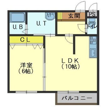 間取図 メゾンパティオ本通