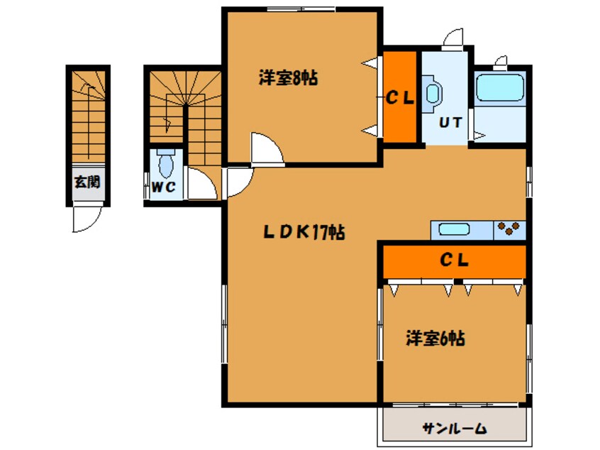 間取図 コーポさくら