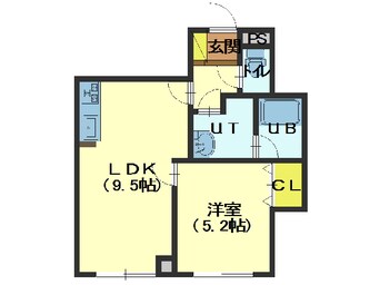 間取図 リベルテ五稜郭