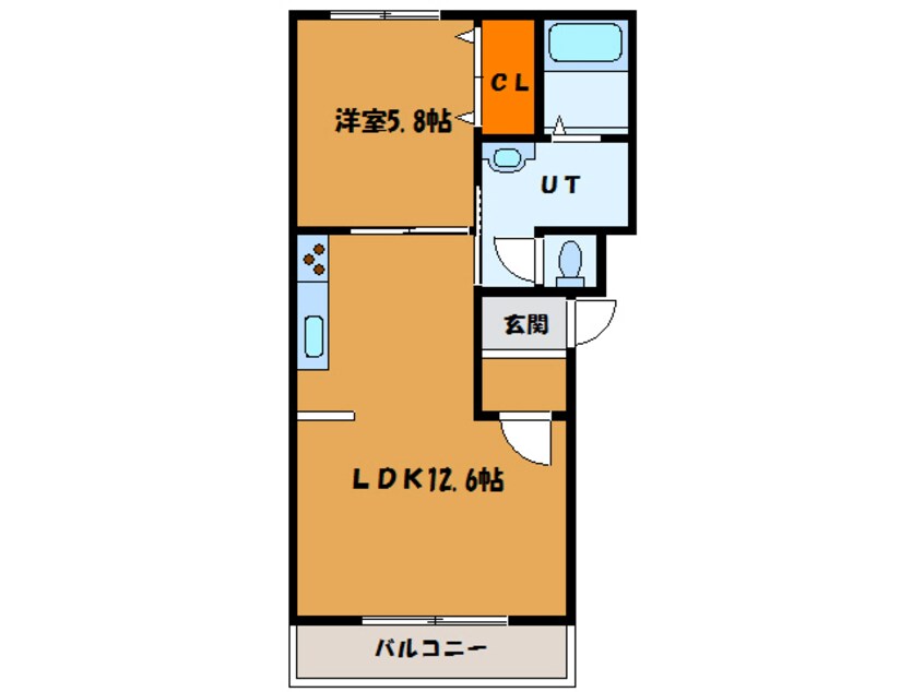 間取図 ヴァンクレールⅡ