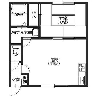 間取図 ハイツエイト