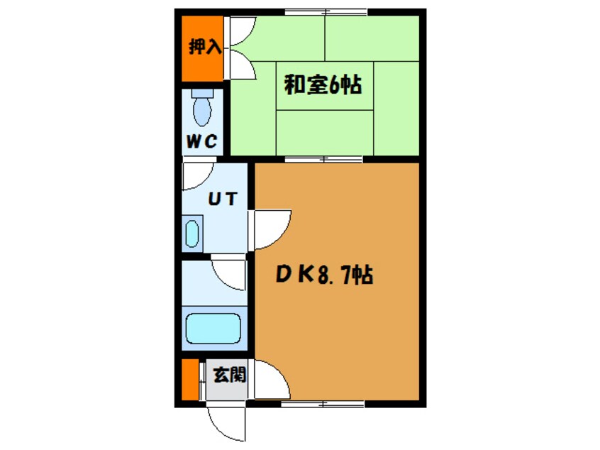 間取図 プレジデントⅡ