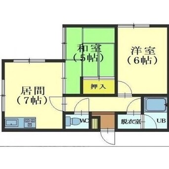 間取図 ハイブローム八幡