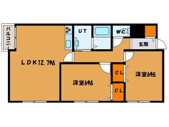 間取図 ハイツあかり