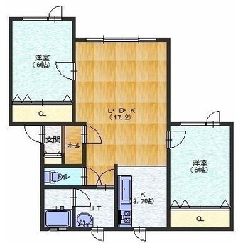 間取図 ダジュール