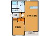 セゾンクレールⅢ 1LDKの間取り