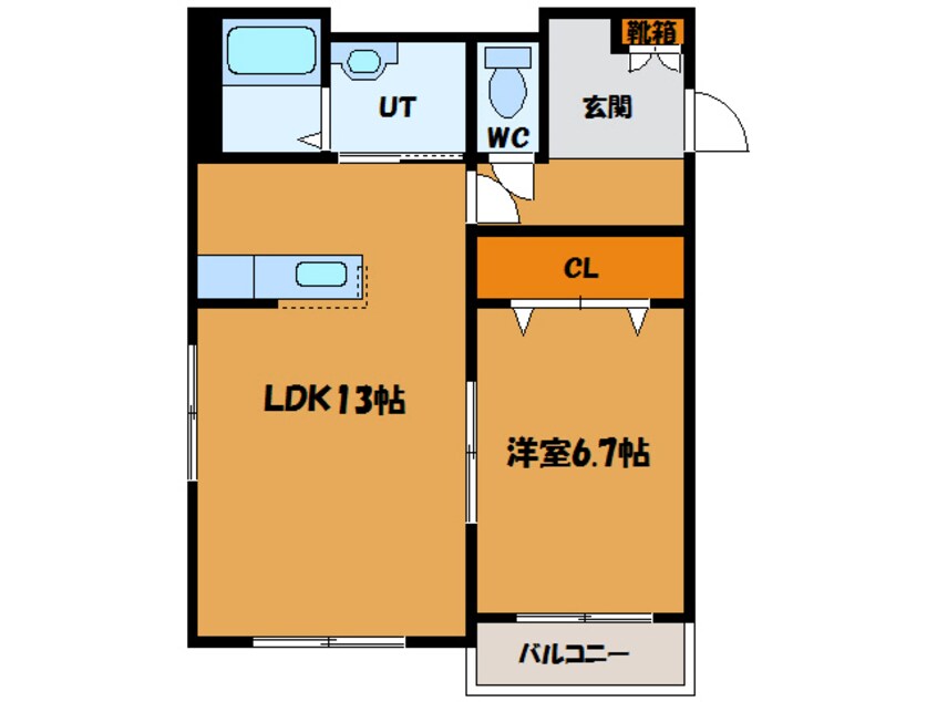 間取図 Casa tokitou