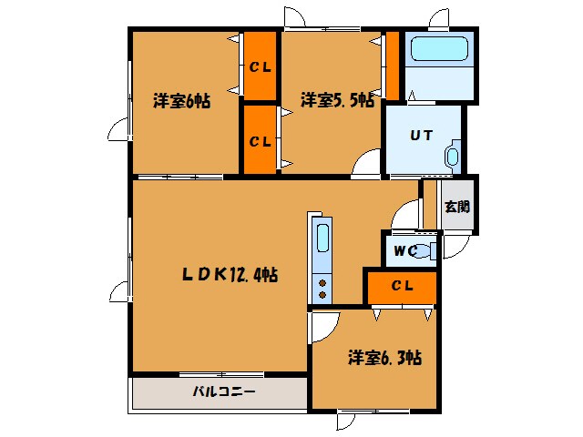 間取り図 グランチェスタ